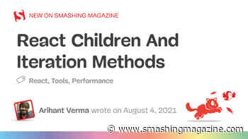 React Children And Iteration Methods