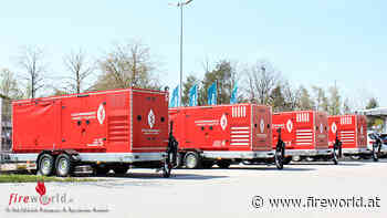 Bayern: Vier mobile Drehkolbenpumpen für den Katastrophenschutz in Traunstein → bis 900 m³ pro Stunde Schlamm- und Schmutzwasser - Fireworld.at