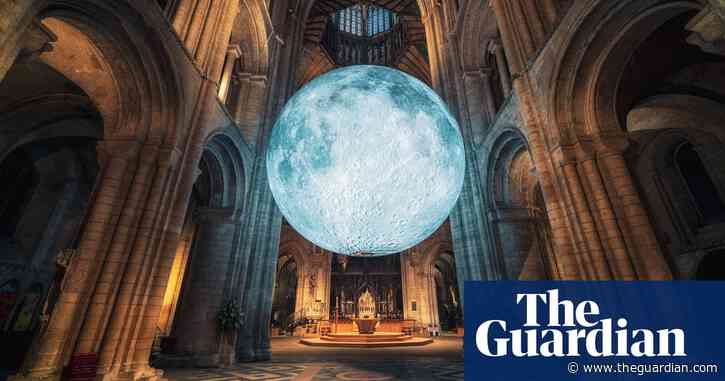 England’s cathedrals host art from Sheffield steel to a model moon