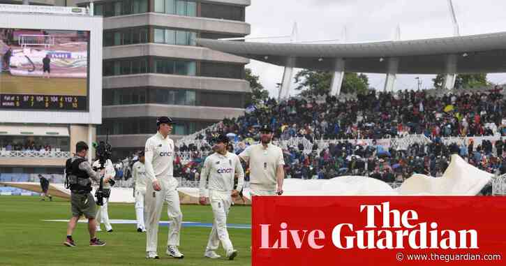 England v India: first Test, day three rain delay – live!