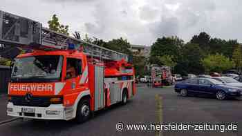 Feuerwehreinsatz auf dem Johannesberg in Bad Hersfeld: Reis war nicht zu retten - Hersfelder Zeitung