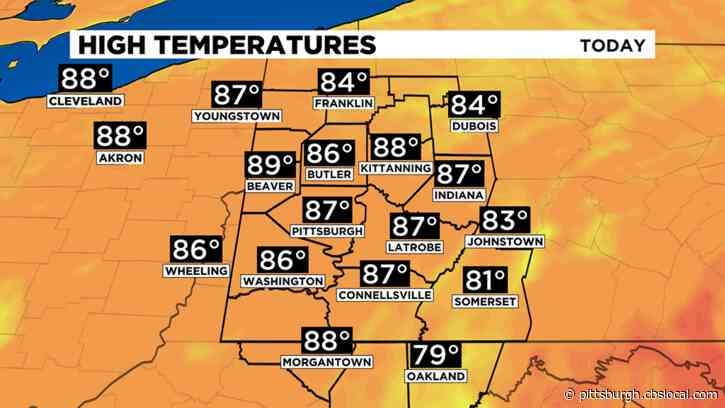 Pittsburgh Weather: Pleasant Afternoons Turn Into Hot Afternoons Starting On Friday