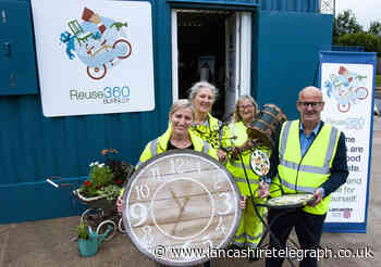 Burnley recycling centre gets a 'reuse shop'