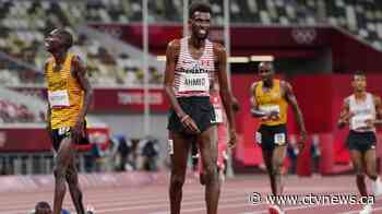 Canada's Moh Ahmed races to silver in 5,000 metres at Tokyo Games