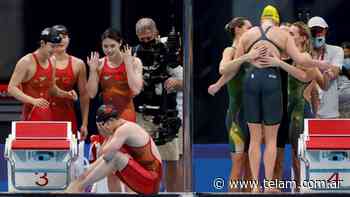 Natación: China ganó el oro con nuevo récord mundial en 4x200 libres femenino - Télam