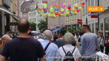 Laser-Messungen zeigen: In der Innenstadt kehrt das Leben zurück - Augsburger Allgemeine