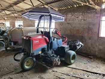 Bovolone, durante un controllo e trovano il taglia erba rubato dal Bentegodi - veronaoggi.it