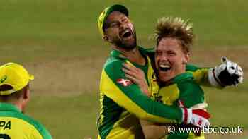 Nathan Ellis: Australia bowler takes hat-trick on debut against Bangladesh