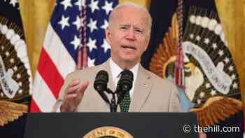 Biden touts jobs, but emphasizes vaccines