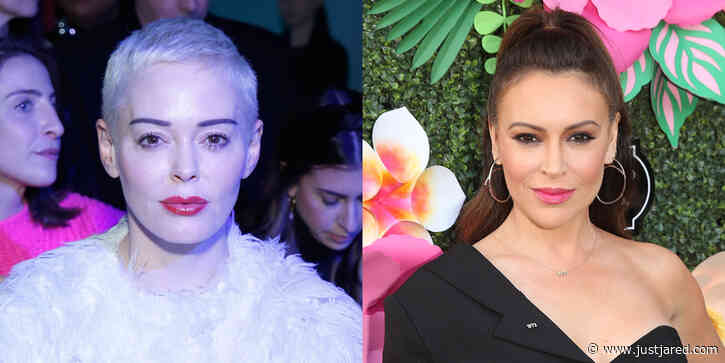 Rose McGowan Calls Out Alyssa Milano: 'Your Time Is Up'