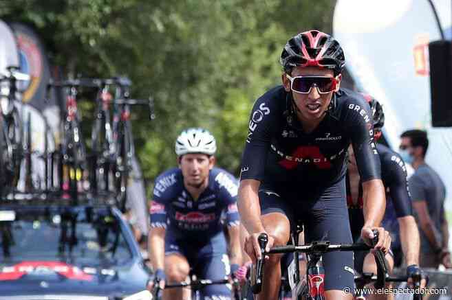 Egan Bernal, el mejor colombiano en la tercera etapa de la Vuelta a Burgos - El Espectador