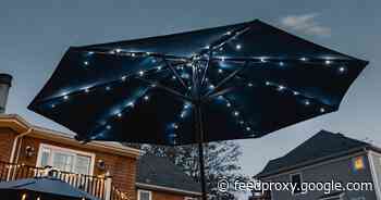 Add solar-powered LEDs to any outdoor umbrella today for 50% off     - CNET