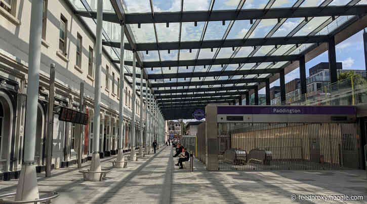 Photos – Paddington Station’s new links to the Elizabeth line