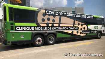 Ontario launches COVID-19 vaccination buses, first stop is Canada’s Wonderland