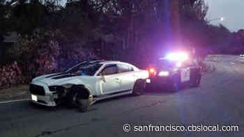 Catalytic Converter Theft Suspect Eludes San Bruno Police Following Chase, Crash - CBS San Francisco