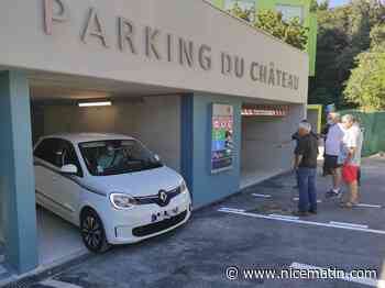 Le parking gratuit du château de Mouans-Sartoux est ouvert