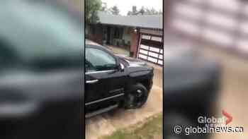 ‘The guy got in our f****** house’: Video shows terrifying moments before Alberta man shot in break and enter