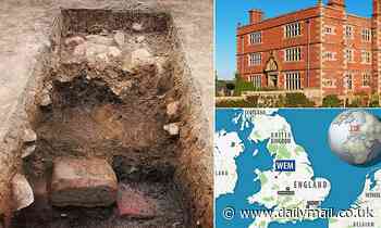 Archaeologists may have found 13th century castle after finding wall, blocks of wood in Shropshire 