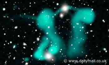 'Dancing ghosts' are spotted about a billion light years from Earth that formed from electrons