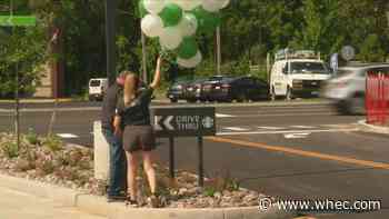 Starbucks open in planned Whole Foods Center