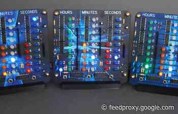 CD4017 Decade binary clock kit hits Kickstarter