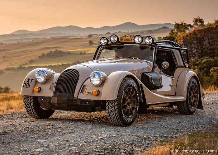 Morgan Plus Four CX-T is designed for overlanding adventures