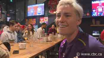 What's it like to watch your goalkeeper partner play for Olympic gold? Surprisingly calm, then exhilarating