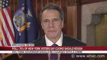 Quinnipiac poll: 70% of New Yorkers think Cuomo should resign