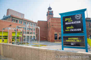 Historic Calgary fire hall evolves into outdoor arts space - LiveWire Calgary