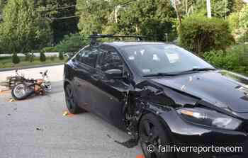 Another Massachusetts motorcycle vs car accident due to turning left - Fall River Reporter