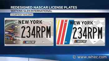 DMV unveils new NASCAR plates