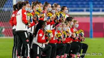 Canada's new Olympic champions call for more support for women's soccer in Canada