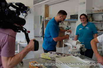 Azubi-Tausch: Wenn der Mechatroniker Torteletts schokoliert - dhz.net - Deutsche Handwerks Zeitung