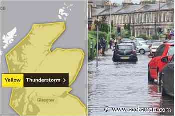 Scotland weather forecast: Yellow weather warning for thunderstorms across the country - The Scotsman