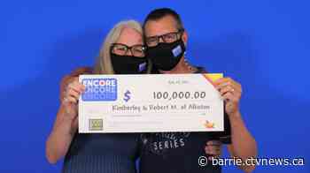 Alliston couple plans to put lottery winnings towards 'cottage fund' - CTV Toronto