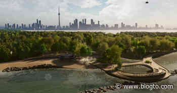 New Toronto Island proposal involves man-made clouds and a huge bulging boardwalk - blogTO