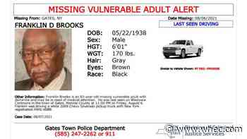 Gates Police searching for missing man with dementia