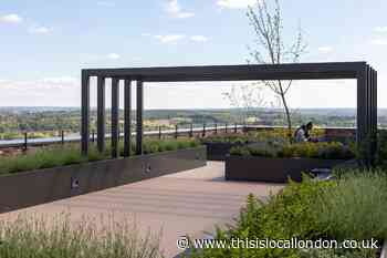 New rooftop garden unveiled at Bexleyheath development