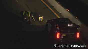 Man in critical condition after being hit by vehicle on highway in Milton, Ont.