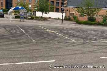 Police issue warnings to drivers at New Malden Tesco
