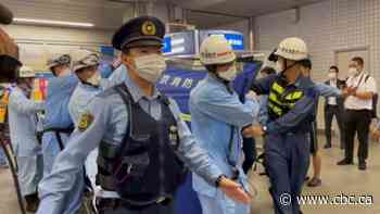Man arrested after injuring 10 with knife on Tokyo train