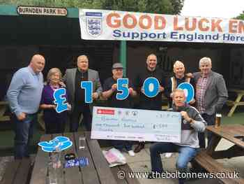 Andy Wallace Memorial Day organised by Bolton Wanderers Remembrance Group raises £1500 for Bolton Hospice - The Bolton News
