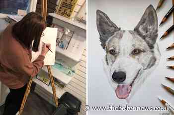 Horwich artist holds her first exhibition at Breakdown Bolton - The Bolton News