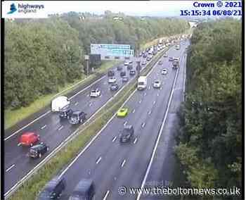 Long delays on M61 out of Bolton due to crash - The Bolton News