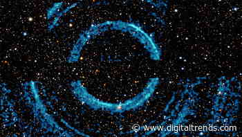 This black hole is creating enormous glowing X-ray rings