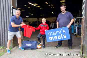 Barrhead Youth FC to donate kits for Mary's Meals kids - Barrhead News