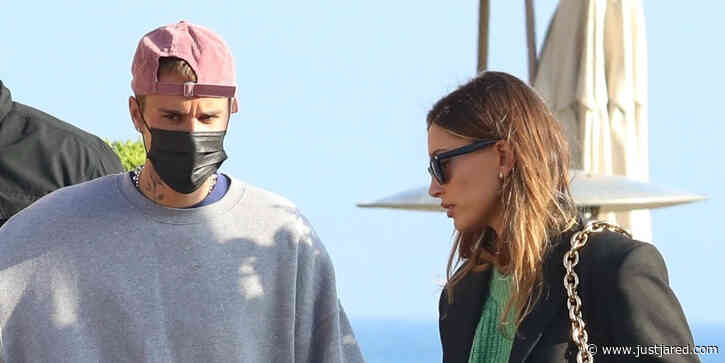 Justin Bieber Holds the Door for Wife Hailey After Dinner Date at Nobu
