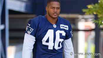 Patriots LB McMillan placed in IR with a torn ACL
