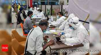 Coronavirus pandemic live updates: Delhi positivity rate rises marginally - Times of India