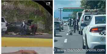 Balacera en la Cuernavaca-Acapulco; hay dos hombres detenidos - Diario de Morelos